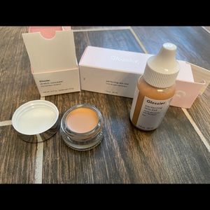 Glossier skin tint & stretch concealer